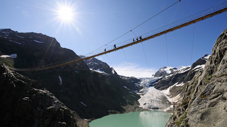 Triftbrücke: Spektakuläres Wandererlebnis